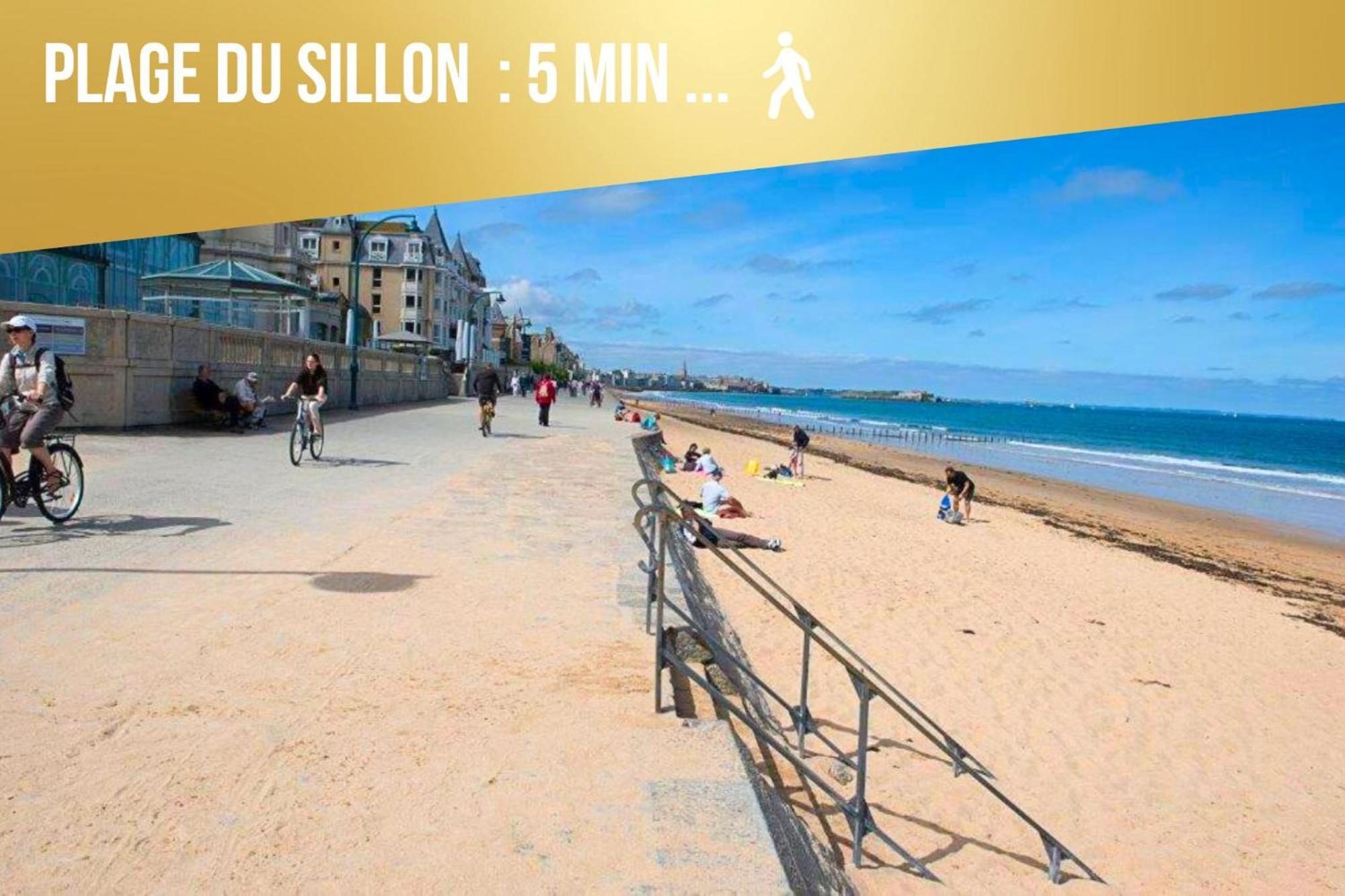 Layton - A 2 Min De La Plage, Du Sillon Et D'Intra Muros ! Saint-Malo Exterior foto